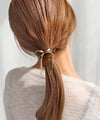 スネークチェーンリボンヘアゴム