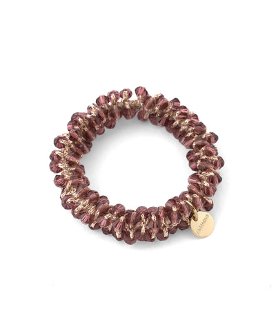Beaded scrunchie