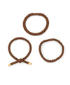 Multi-design hair ties (set of 3)