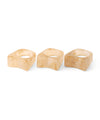 Marble and Metal Signet Rings (Set of 2)