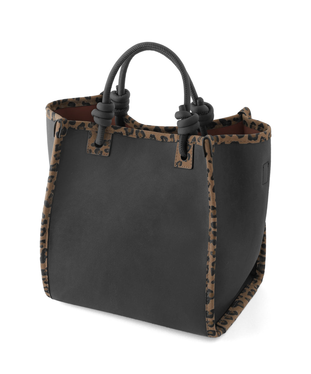 ANEMONE】【Trideep】レオパードスクエア2WAYバッグ｜アネモネ