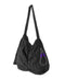 【Trideep】Gathered Washer Shoulder Bag