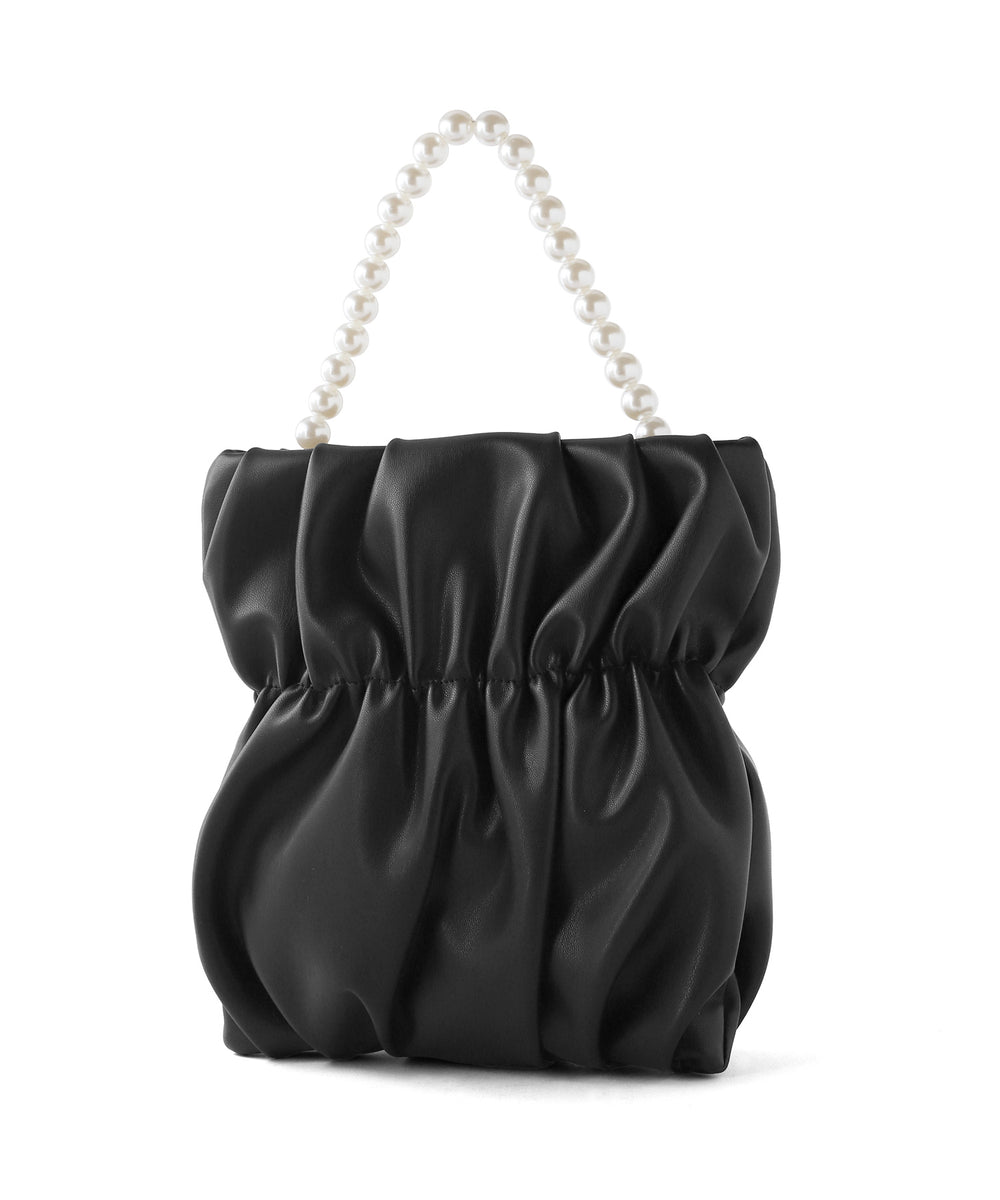 MARY QUANT パールハンドル パーティーバッグ ANEMONE】パールハンドル2WAYパーティーバッグ｜SANPO ONLINE(サンポー