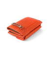 Tri-fold leather mini wallet