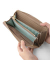 Metal Point Leather Wallet