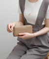 Metal Point Leather Wallet