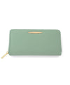 Metal Point Leather Wallet