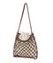 Lace Knit Bag with Marine Charms
