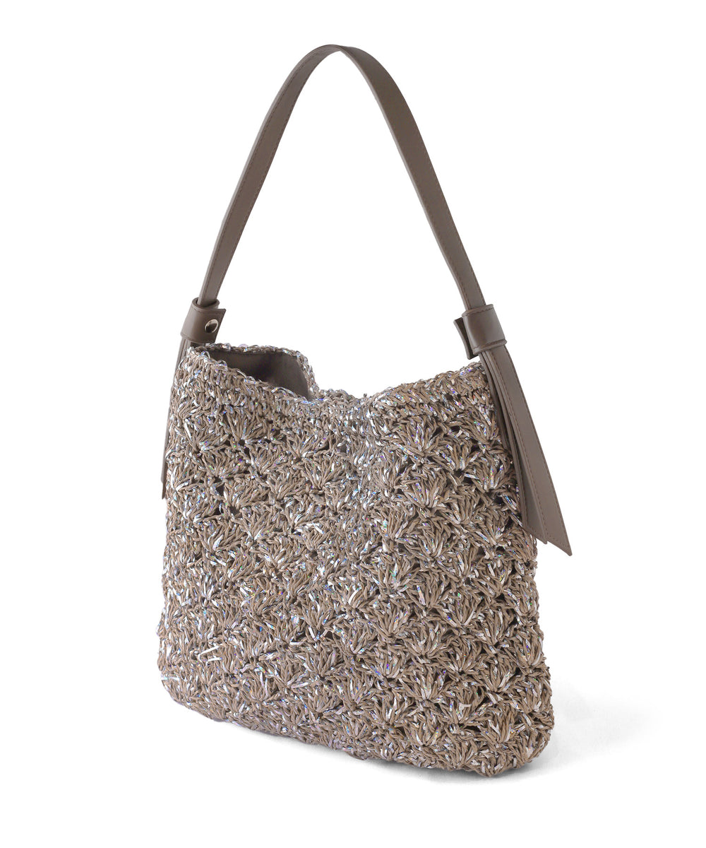 超希少】✨☘️フェラガモ☘️✨かごバッグ✨ショルダーバッグ✨ハーフ