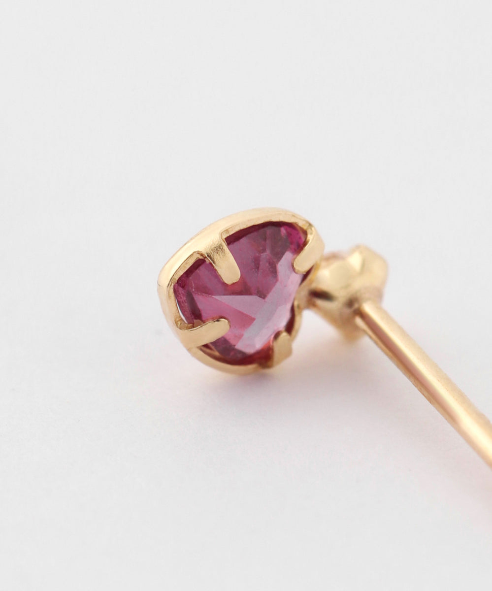 ANEMONE】天然石ハートミニピアス[K10]｜SANPO ONLINE(サンポー