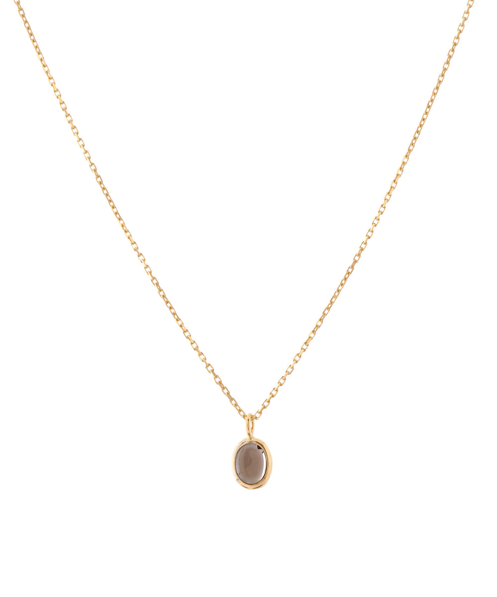 ANEMONE】【ギフトボックス付】天然石ネックレス[K10]｜アネモネ