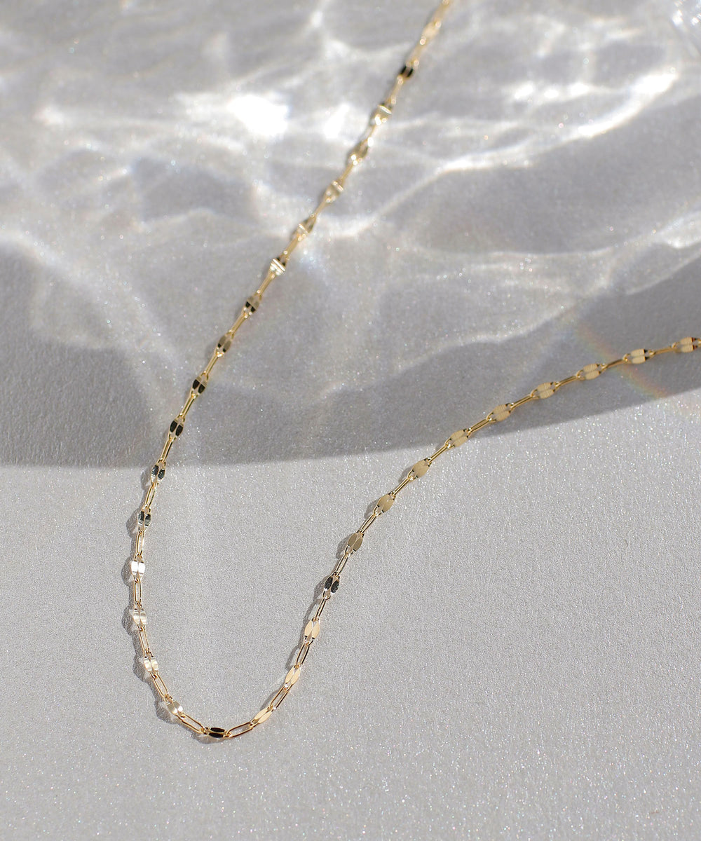 mimi33】エクレアチェーンネックレス[K10][Basic]｜SANPO ONLINE