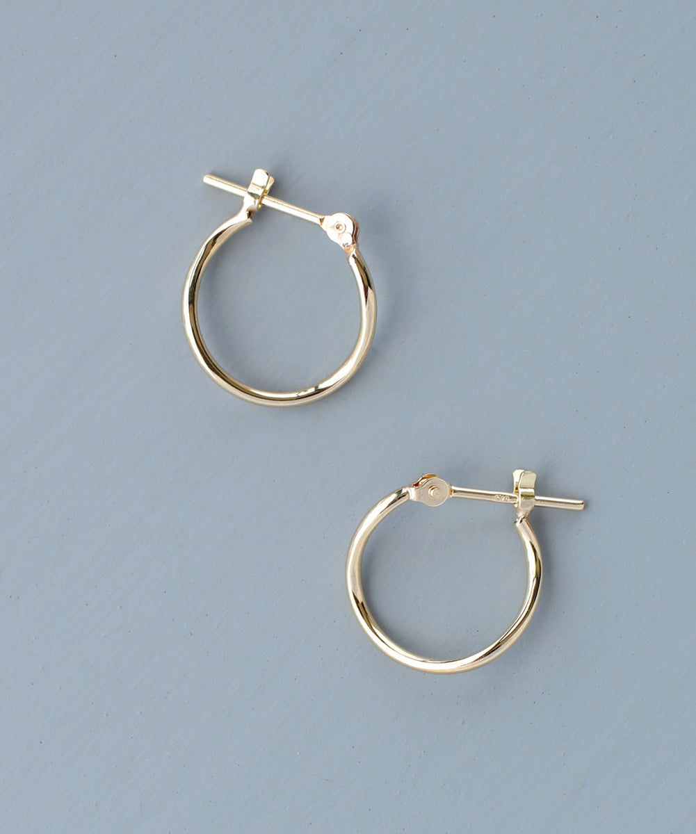 mimi33】ウェーブフープピアス[K10][Basic]｜SANPO ONLINE