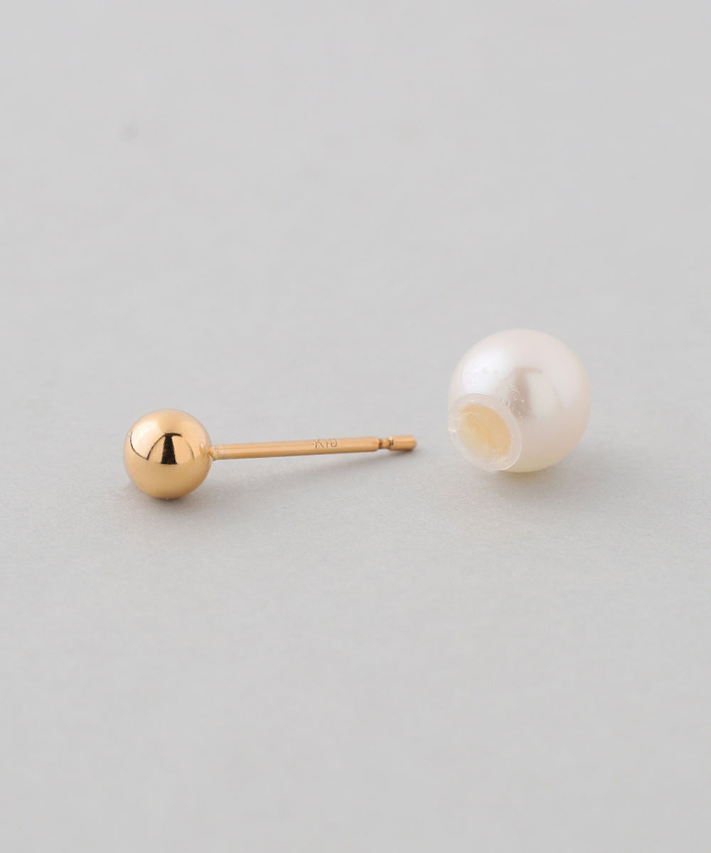 未使用】Spick & Span 三日月シルエットピアス Lilas ピアス 三日月