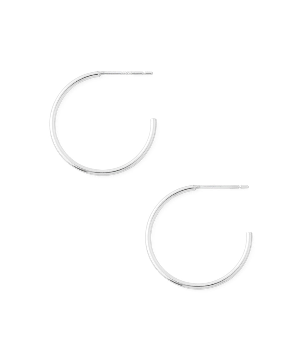 ANEMONE】ラインフープピアス[silver925]｜アネモネ・シエナロゼ