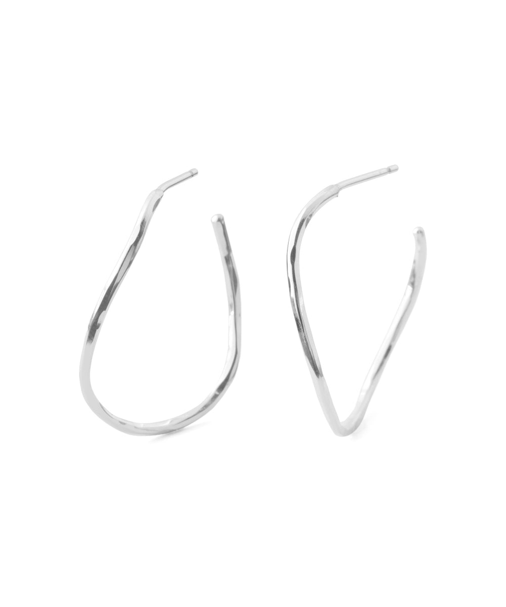 最終値下げ　DECOUVERTE ON JEWELRY フープピアス　SV925 18KYG ファッション DECOUVERTE ON JEWELRY フープピアス SV925