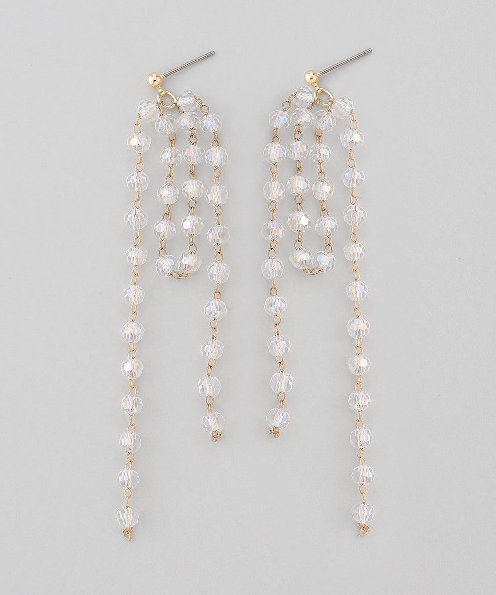 mimi33】ビーズロングピアス[Ownideal]｜SANPO ONLINE(サンポーオンライン)