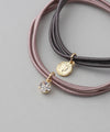 Coin and jewel hair ties (set of 2)