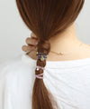Coin and jewel hair ties (set of 2)