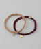 Coin and jewel hair ties (set of 2)