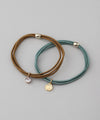 Coin and jewel hair ties (set of 2)