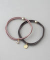 Coin and jewel hair ties (set of 2)