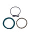Multi-design hair ties (set of 3)
