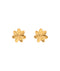 Metal flower earrings