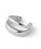 Metal double-strand mini ear cuff