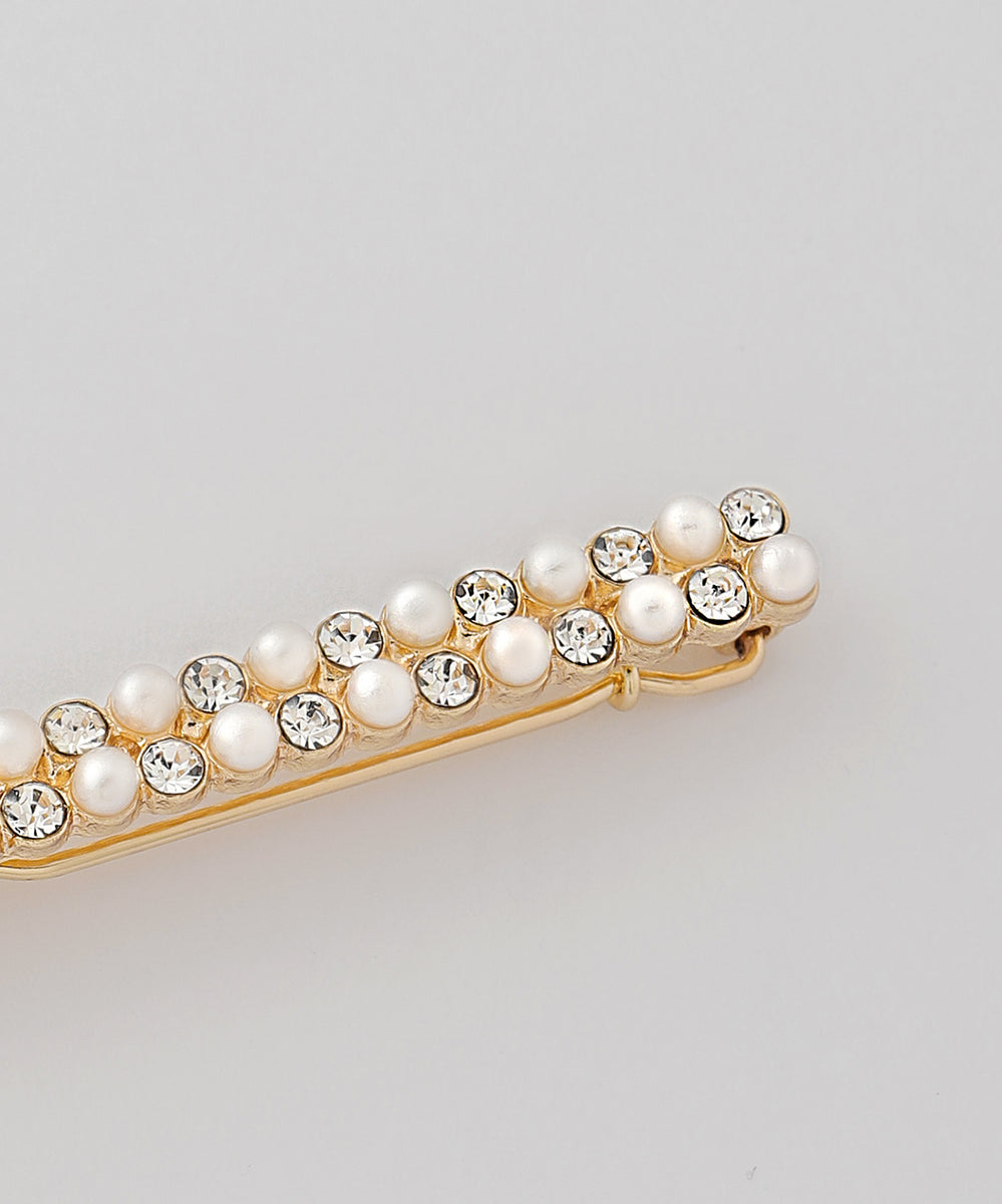 ANEMONE】パール×ビジューヘアピン｜SANPO ONLINE(サンポーオンライン)