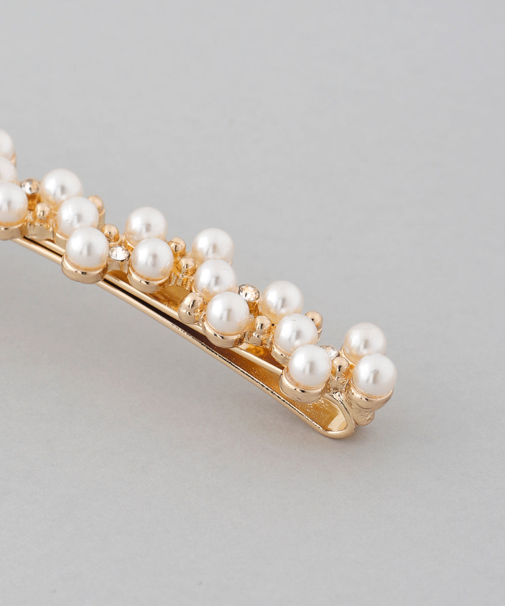  Man POPUP パールネックレスとヘアピンセット ヘアピンセット 3タイプ パール[品番：JRKW0002989]｜shoppinggo
