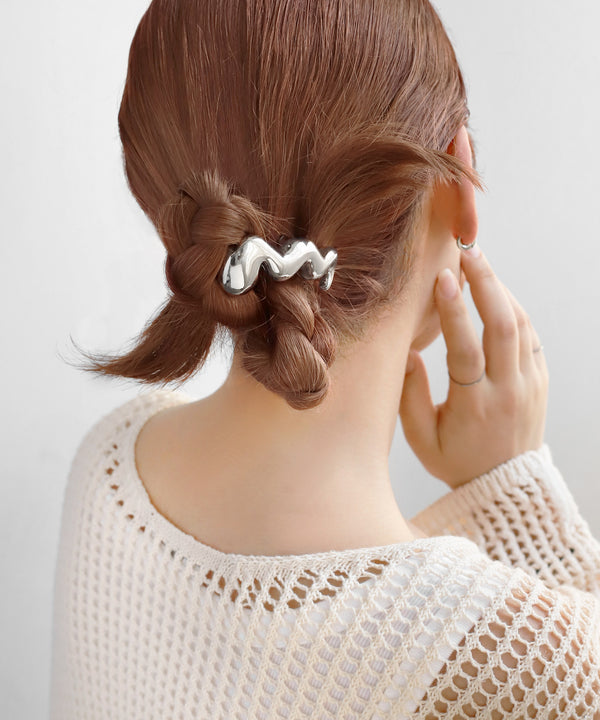 ウェーブラインポニーフック