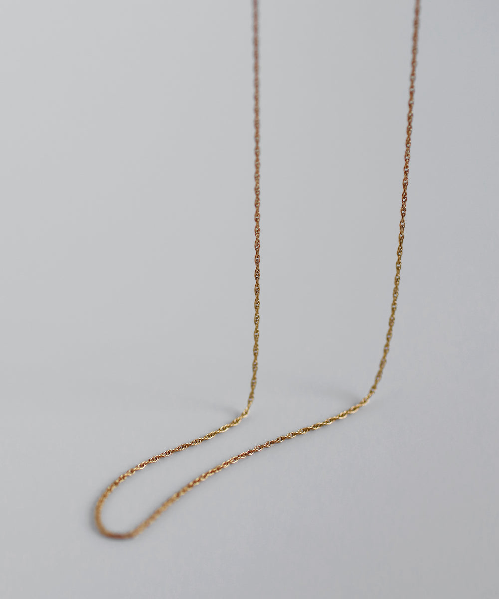 mimi33】【ステンレスIP】チェーンネックレス[Sheerchic