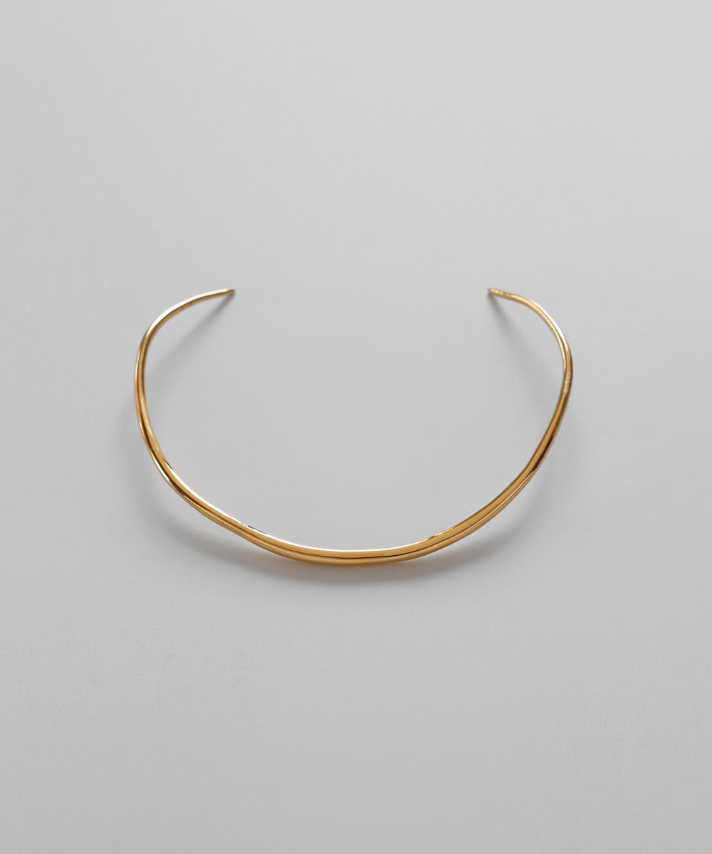 mimi33】【ステンレスIP】メタルチョーカー[Basic]｜アネモネ