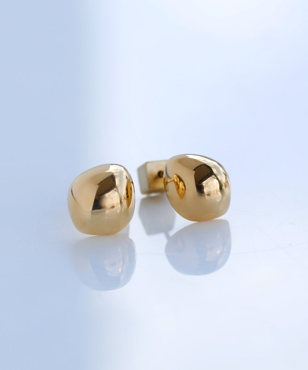 mimi33】【ステンレスIP】ニュアンスドロップピアス[Sheerchic