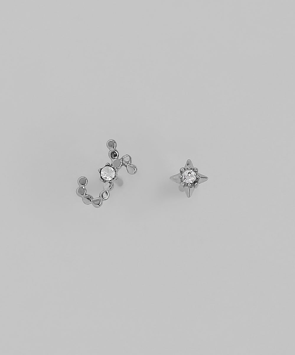 mimi33】星座ピアス[さそり座][サージカルステンレス][Sheerchic