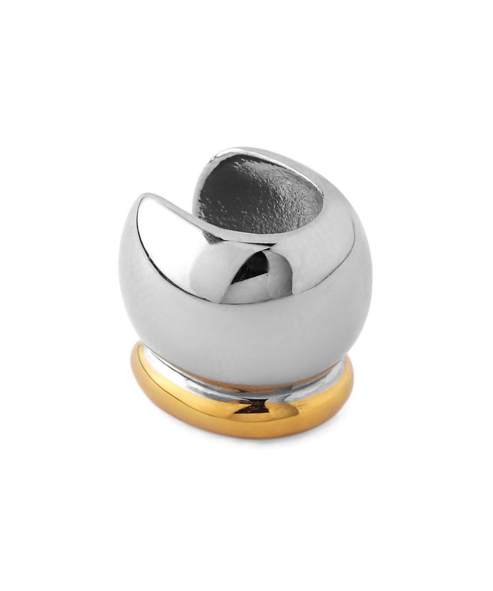 ANEMONE] [Stainless Steel] Combination Color Metal Ear Cuff