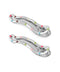 Colored Dot Metal Clips (Set of 2)