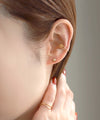 【オンライン限定】ピアス×スターイヤーカフセット