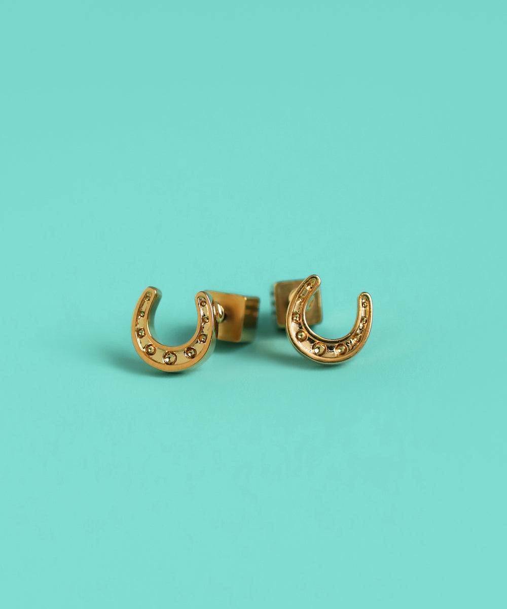 mimi33】【数量限定】ホースシューピアス[Sheerchic]｜アネモネ