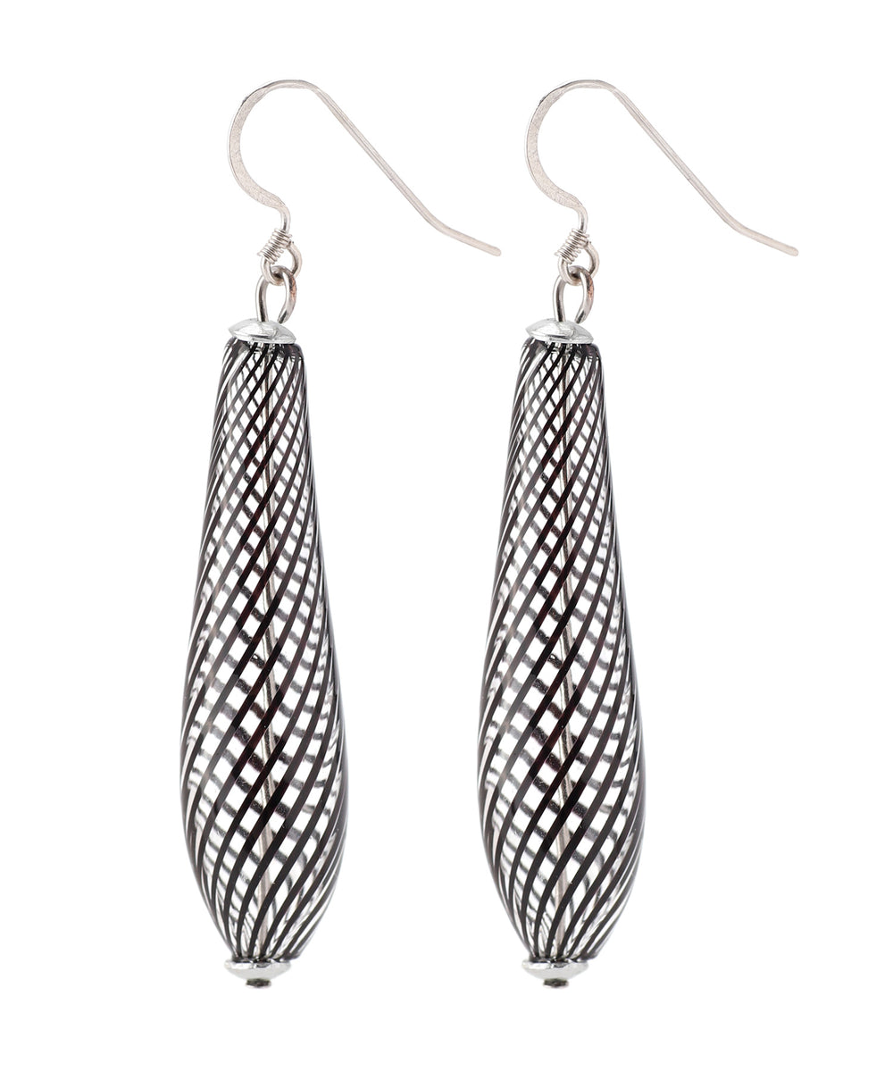 mimi33】【数量限定】ベネチアングラスピアス[silver925][Ownideal
