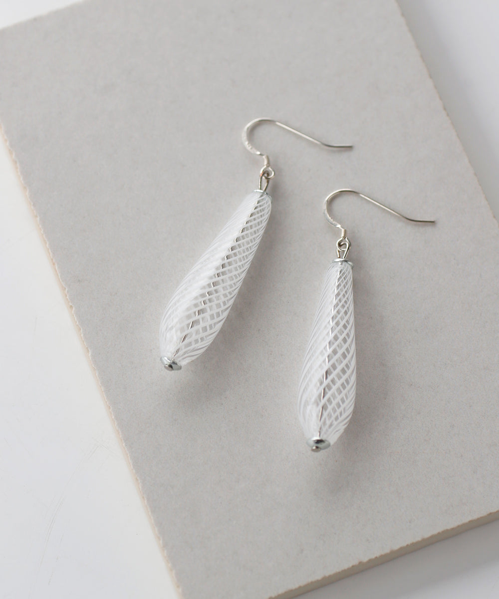 mimi33】【数量限定】ベネチアングラスピアス[silver925][Ownideal