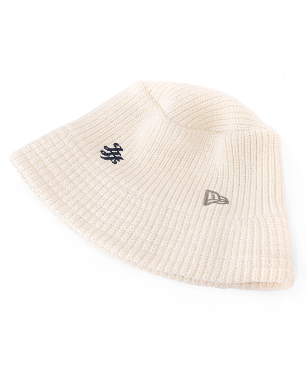 mimi33】【NEW ERA® コラボレーションモデル】KNIT BUCKET HAT