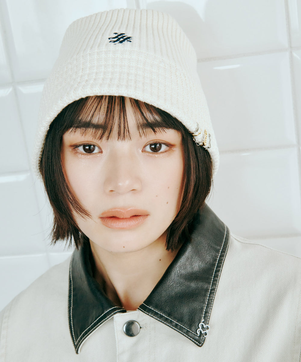 mimi33】【NEW ERA® コラボレーションモデル】KNIT BUCKET HAT