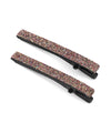 Glitter Slim Hair Clips (Set of 2)