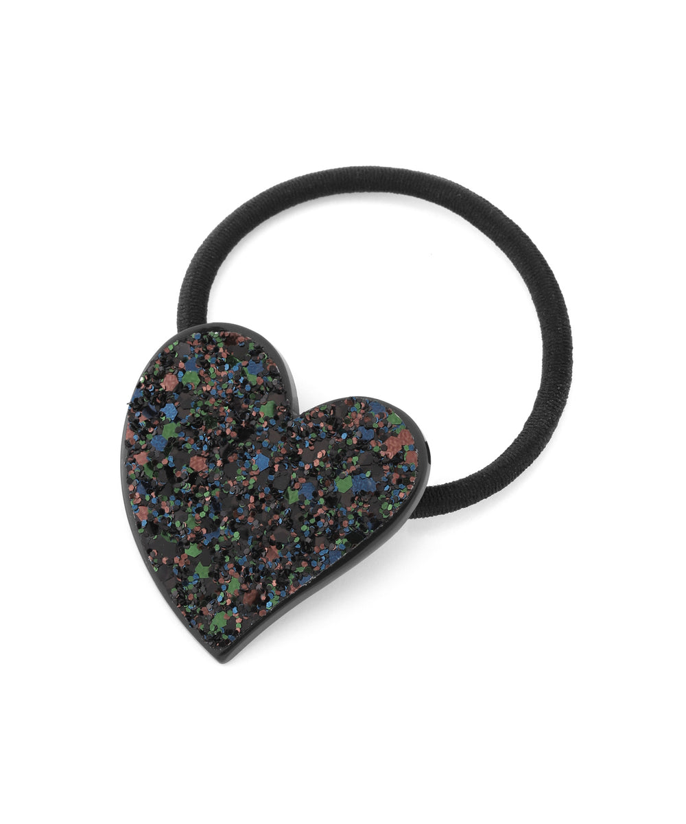 ANEMONE】グリッターハートプレートヘアゴム｜アネモネ・シエナロゼ
