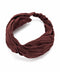 Chic color wrinkle turban