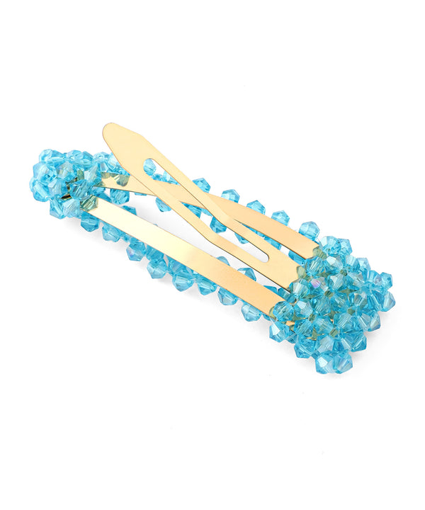 カラービーズぱっちんピン