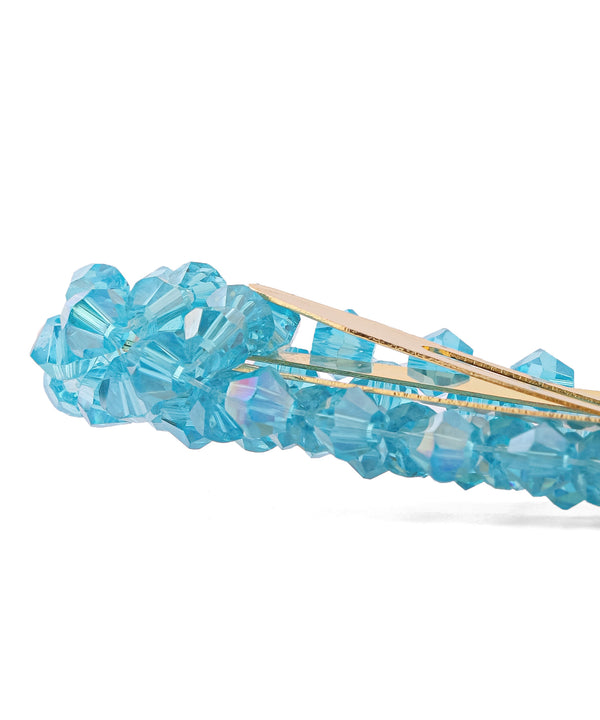 カラービーズぱっちんピン