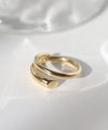 Hoop Metal Line Ring